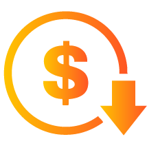 Icono Reducción de Costos